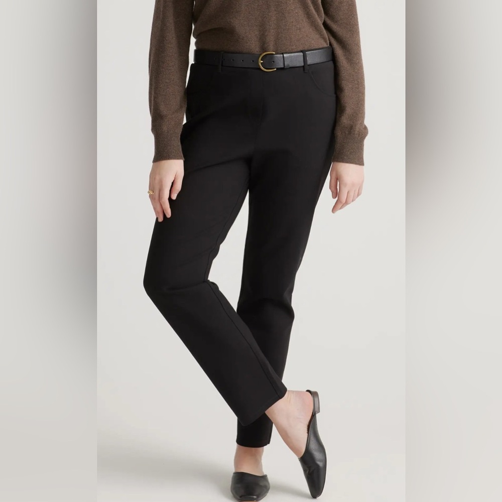 Ultra stretch black pants
